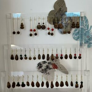 Premium Arabian Oud - Agarwood earrings